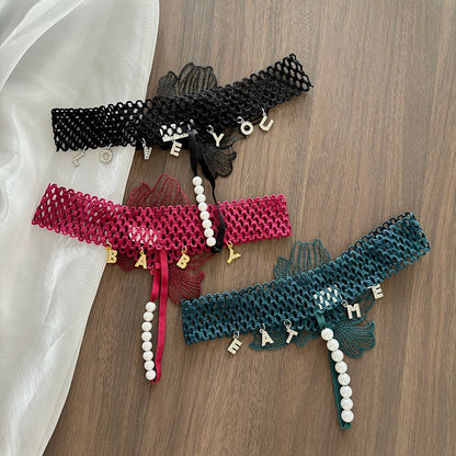 String in pastelkleuren met naam – Zacht en subtiel ontwerp