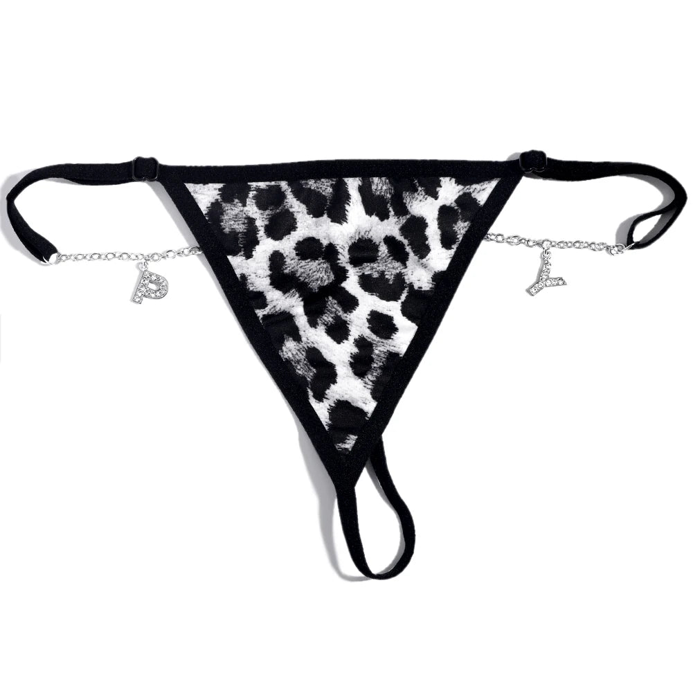 Katoenen string met persoonlijke opdruk – Comfortabel en stijlvol