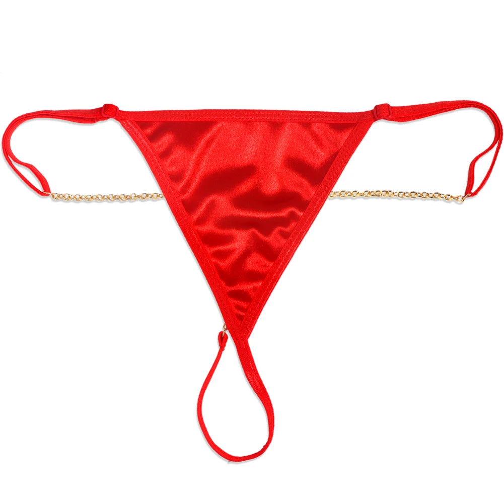 Damesstring met metallic opdruk – Glamoureuze en unieke look