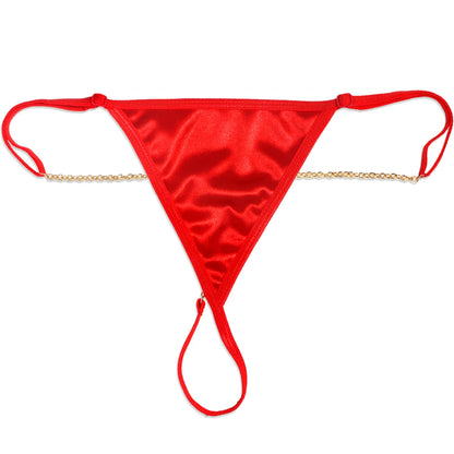Damesstring met metallic opdruk – Glamoureuze en unieke look