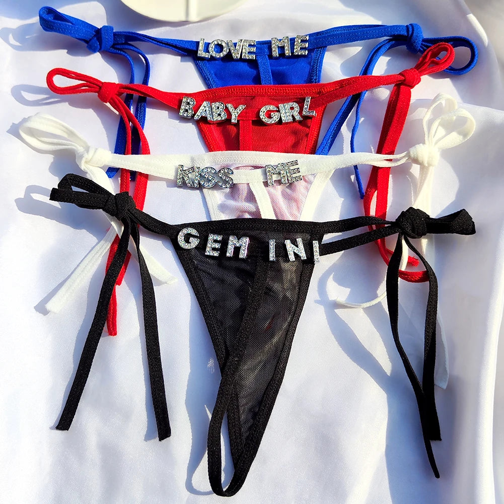 Custom string voor vrouwen – Unieke lingerie op maat