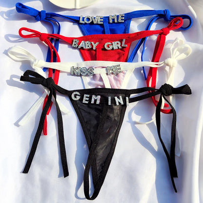 Custom string voor vrouwen – Unieke lingerie op maat