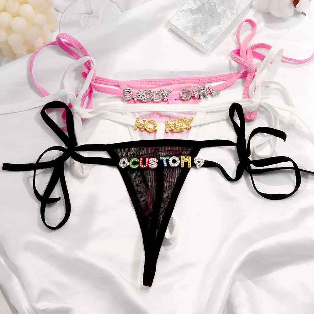 String met bedrukte initialen – Stijlvolle en persoonlijke look