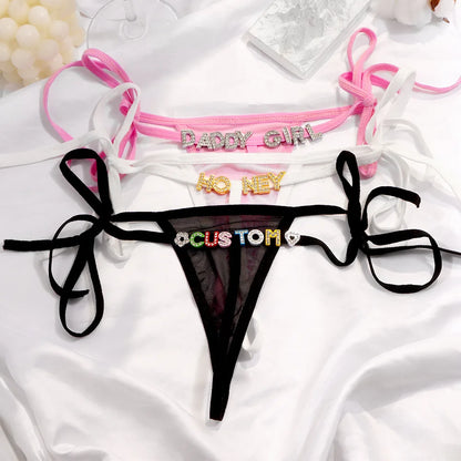 String met bedrukte initialen – Stijlvolle en persoonlijke look