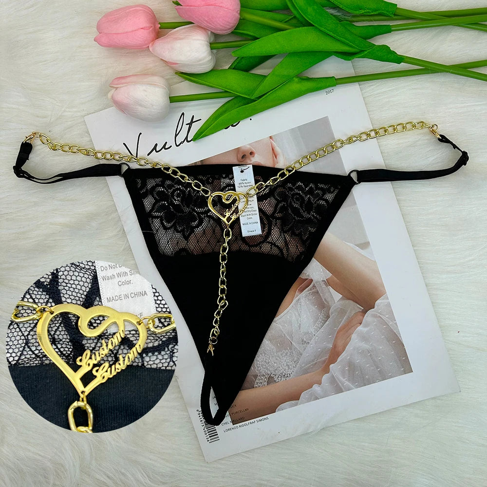Sexy string met naam – Sensueel en persoonlijk