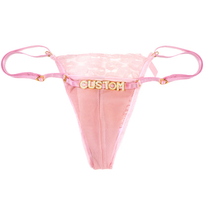 Rode string met naam – Sensueel en perfect als cadeau