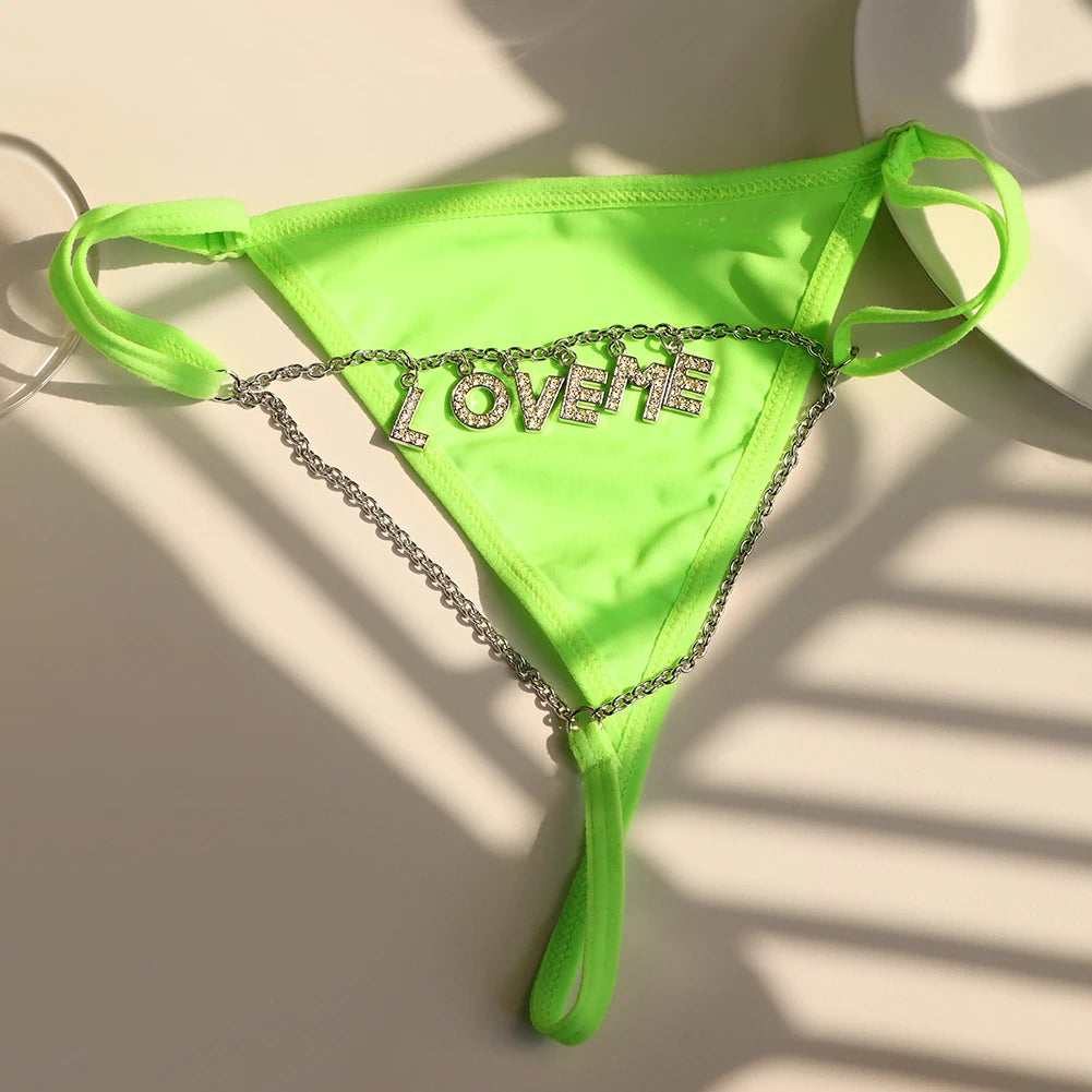 String in pastelkleuren met naam – Zacht en subtiel ontwerp