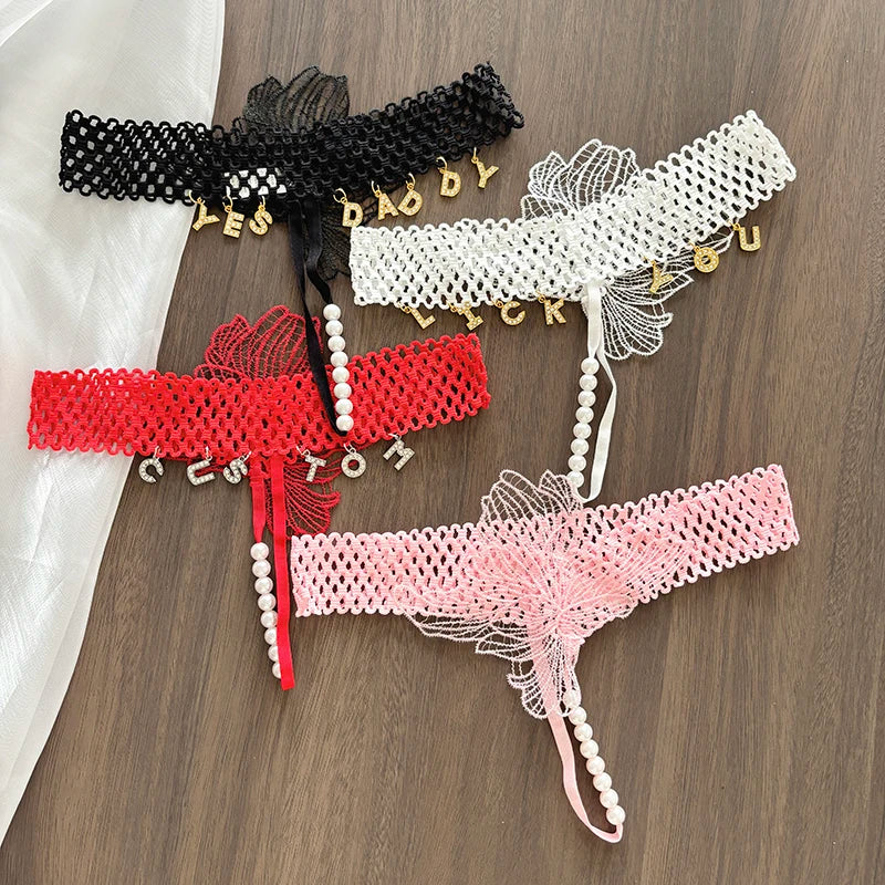 Elastische string met naam – Comfortabele pasvorm met personalisatie