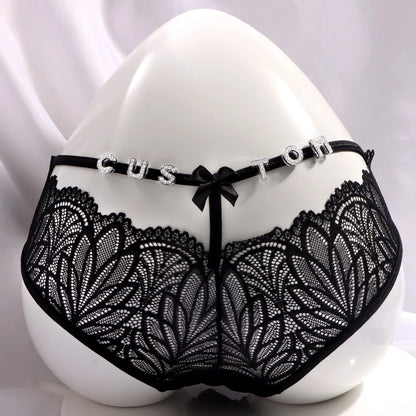 Comfortabele string met naam – Perfect voor dagelijks gebruik