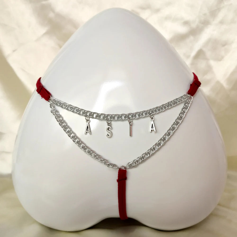 Elastische string met naam – Comfortabele pasvorm met personalisatie