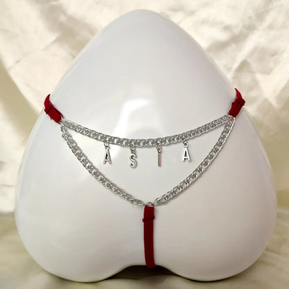 Elastische string met naam – Comfortabele pasvorm met personalisatie