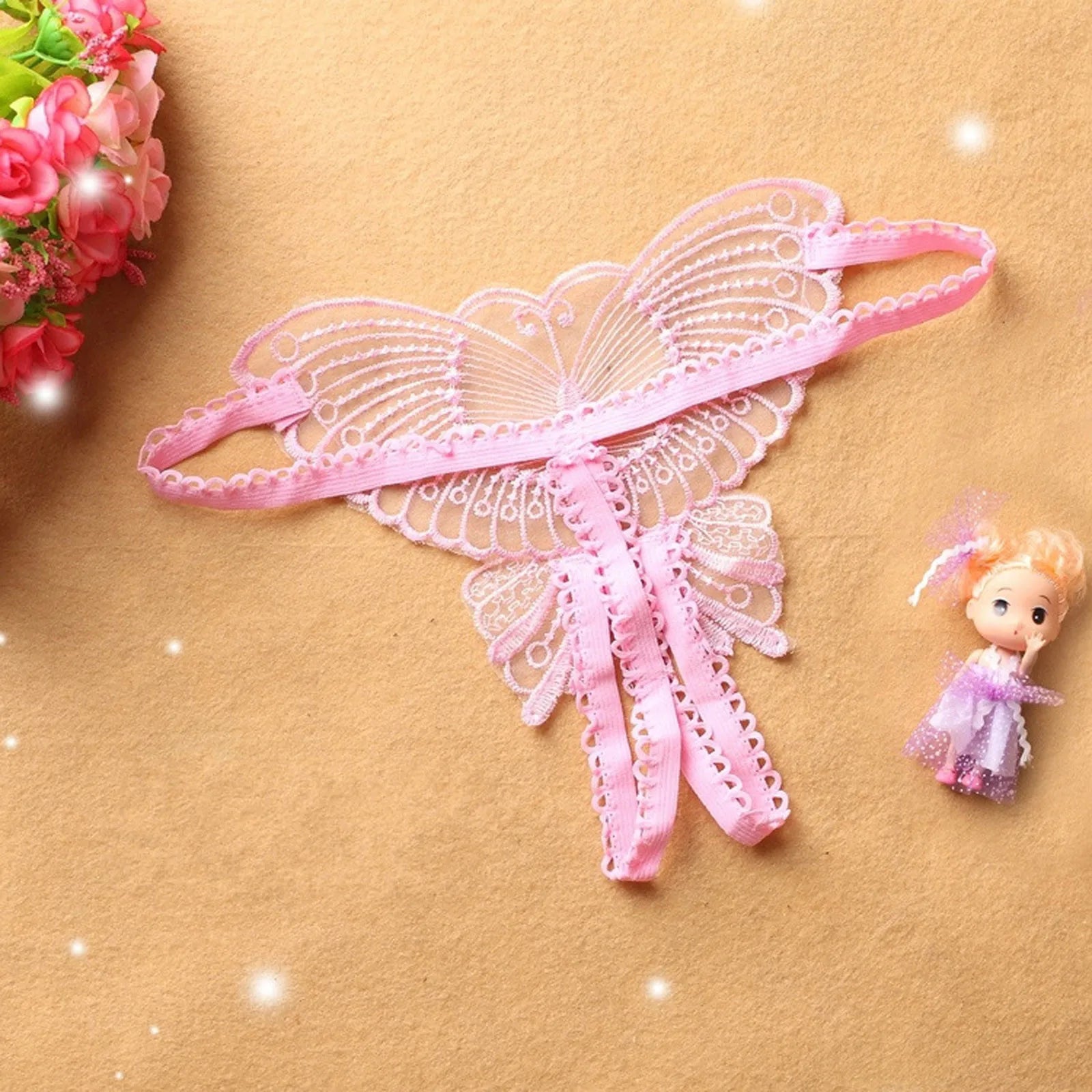 String met pastelkleurige bedrukking – Subtiel en vrouwelijk