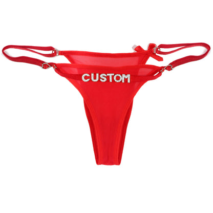 String met naam erop – Unieke en stijlvolle lingerie