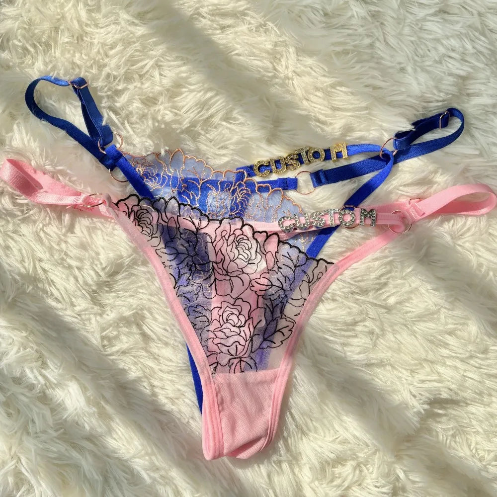 Lingerie met naam – Elegante en op maat gemaakte string