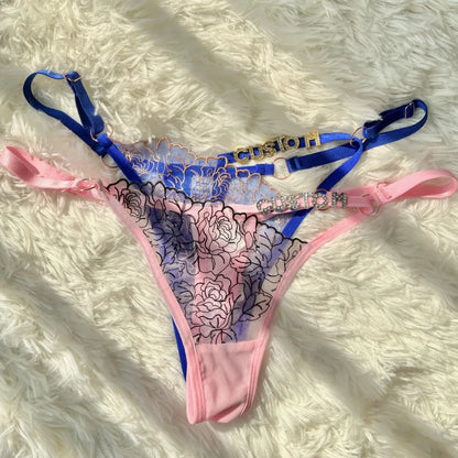 Lingerie met naam – Elegante en op maat gemaakte string