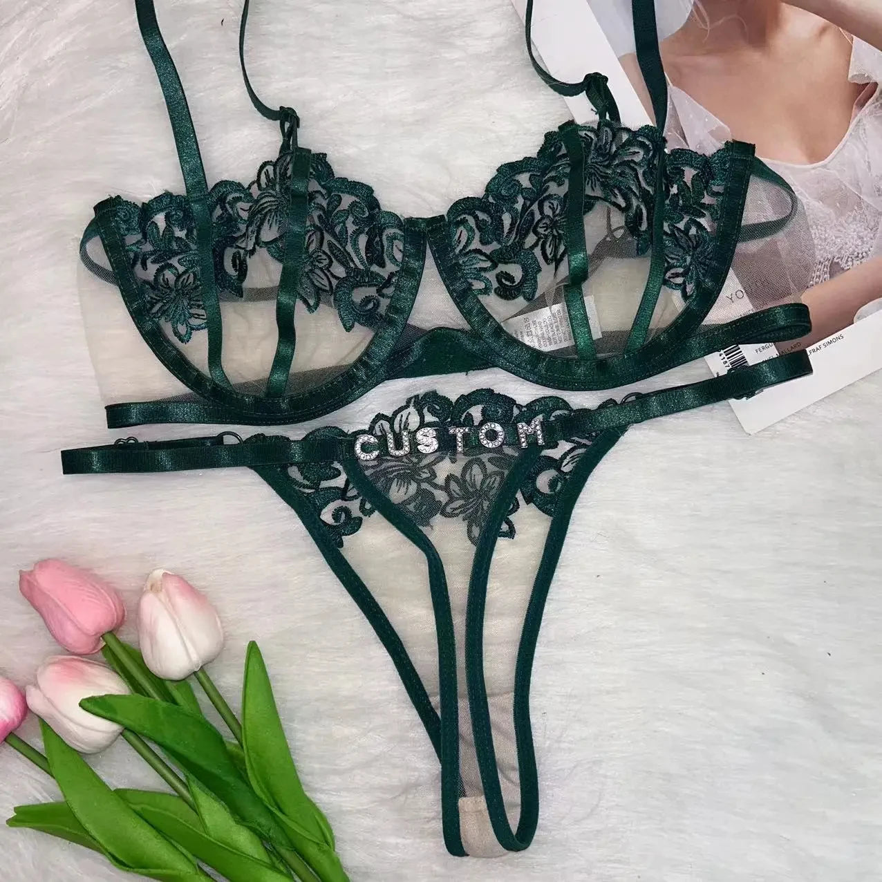 String met moderne print en naam – Trendy en fashionable
