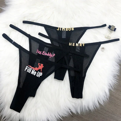 String met neonprint en naam – Opvallende en trendy look