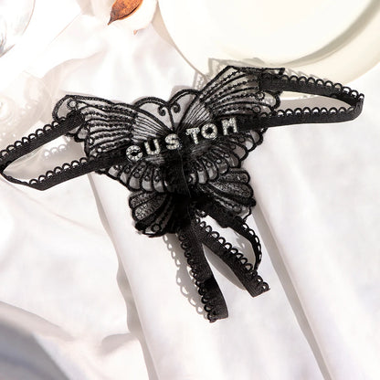 Damesstring met minimalistische personalisatie – Simpel en elegant