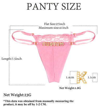 Sportieve string met naam – Comfort en stijl gecombineerd