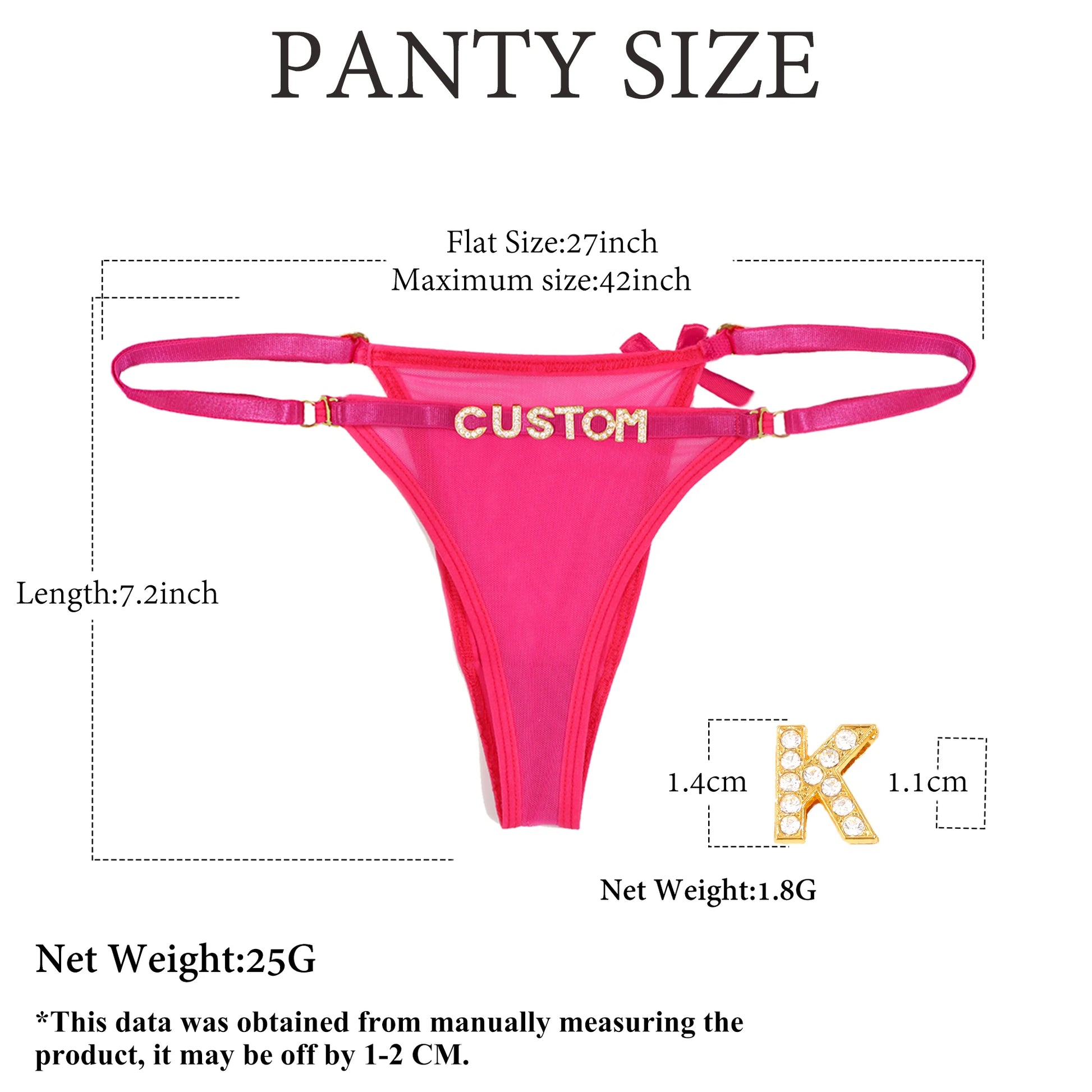 Satijnen string met naam – Luxe en sensuele lingerie
