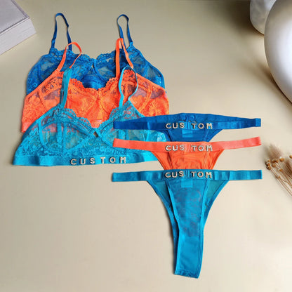 String met neonprint en naam – Opvallende en trendy look