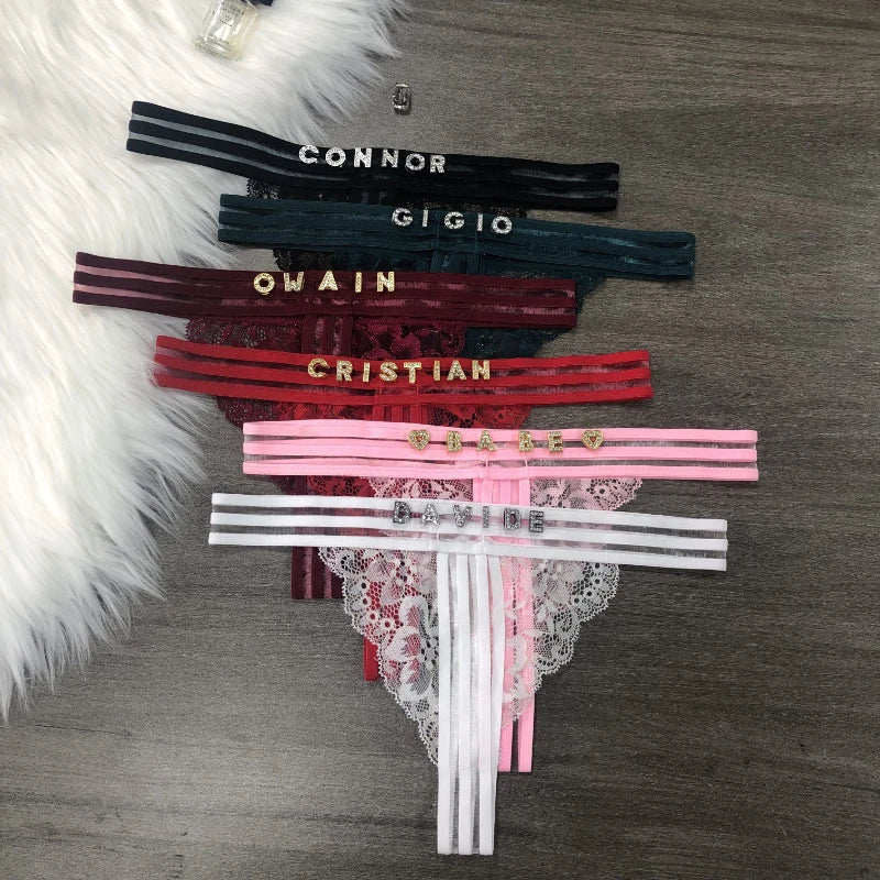 String met chique uitstraling – Gepersonaliseerde lingerie van hoge kwaliteit