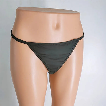 Tweedelige lingerie set met naam – Gepersonaliseerde string en top
