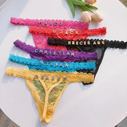 Minimalistische string met naam – Eenvoudig en stijlvol