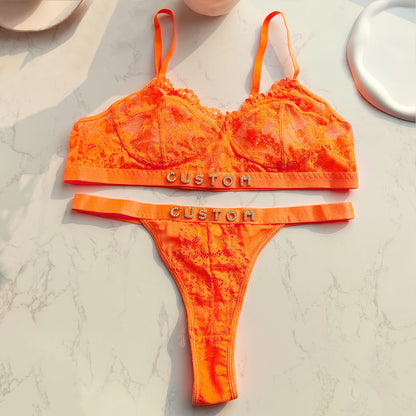 Handgemaakte string met naam – Luxe en uniek ondergoed