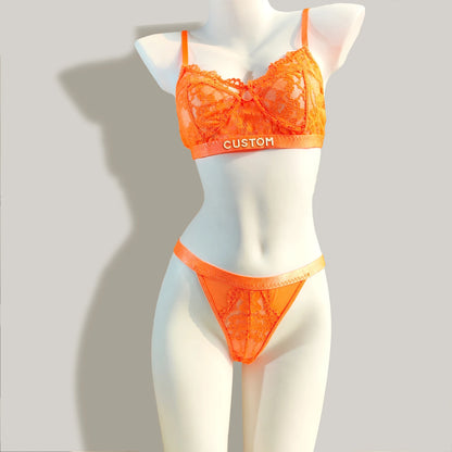 Katoenen string met naam – Comfortabel en ademend ondergoed