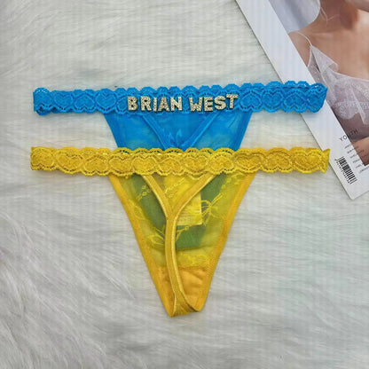 Lingerie met naam – Elegante en op maat gemaakte string
