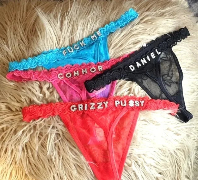 Basic damesstring met naam – Comfortabel en gepersonaliseerd