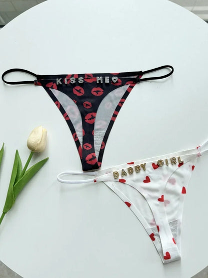String in pastelkleuren met naam – Zacht en subtiel ontwerp