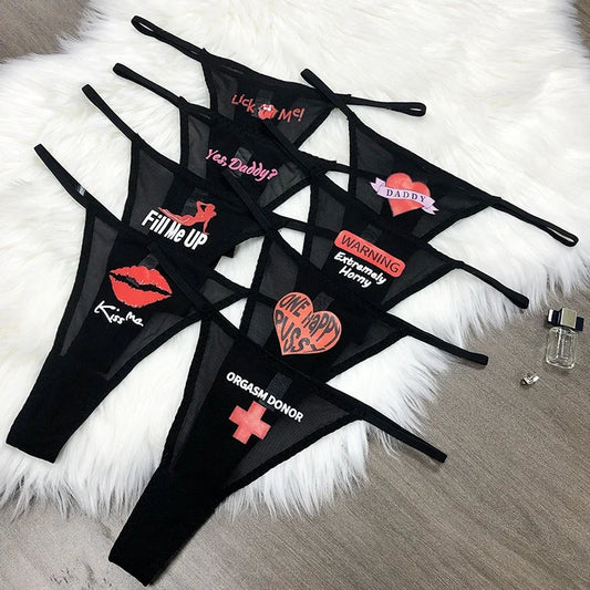 Zijden string met naam – Elegant en comfortabel ondergoed