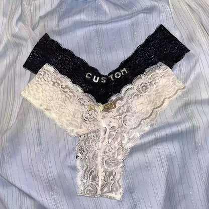 Gepersonaliseerde string – Lingerie met eigen tekst of naam