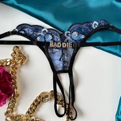 Gepersonaliseerde dames lingerie – String met unieke naamprint