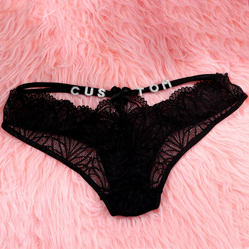 Trendy string met naam – Eigentijds en modieus ondergoed