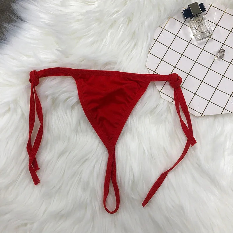 Katoenen string met naam – Comfortabel en ademend ondergoed