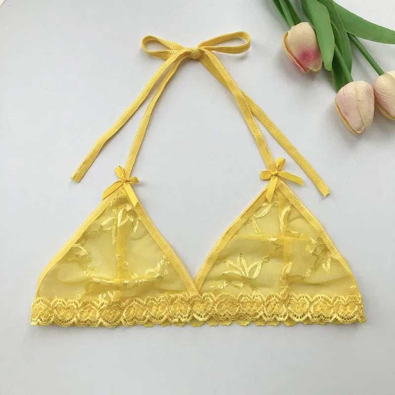 Zwarte kanten string met naam – Sexy en stijlvol