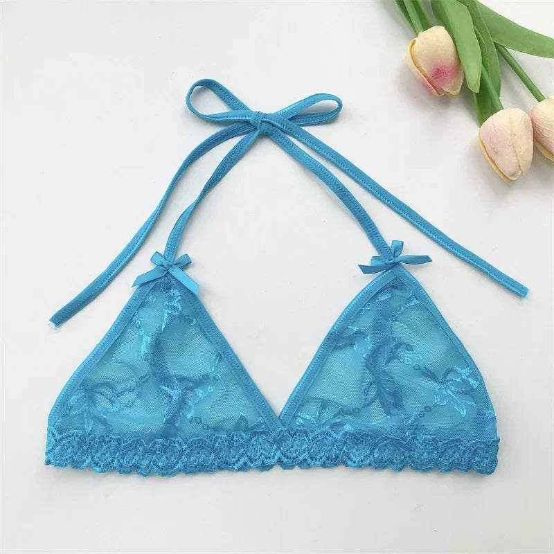 Tweedelige lingerie set met naam – Gepersonaliseerde string en top