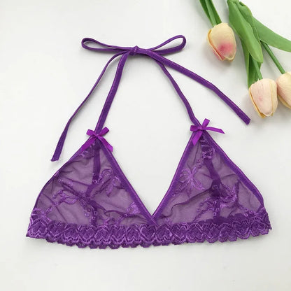 Luxe string met borduursel – Uniek en elegant