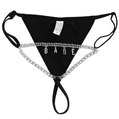 String met edgy design en naam – Stoer en stijlvol ondergoed