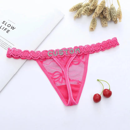 String met hartjes en naam – Romantisch en uniek