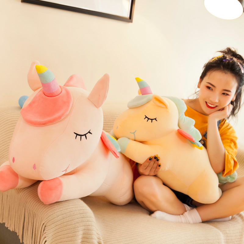 unicorn-knuffel-roze