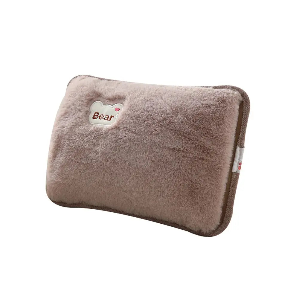 Warmtekussen met zachte pluche stof – Extra comfortabel