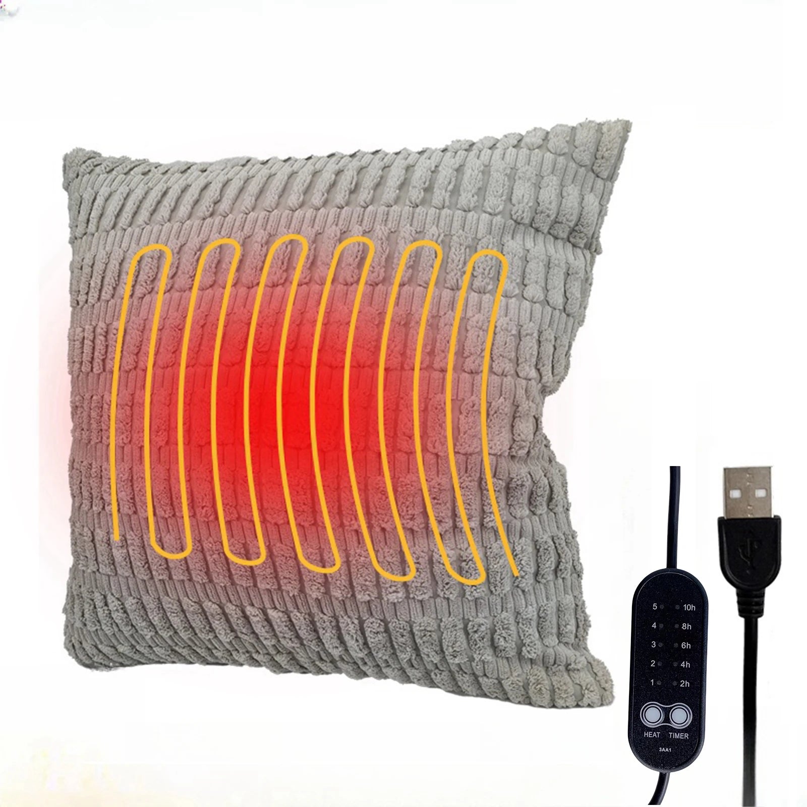 Kussen met thermische gel – Houdt warmte langer vast