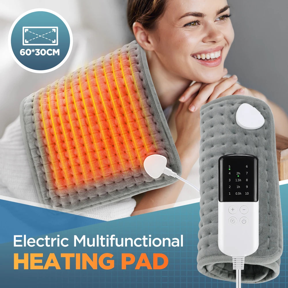 Warmtekussen met fluweelzachte stof – Extra luxueus gevoel