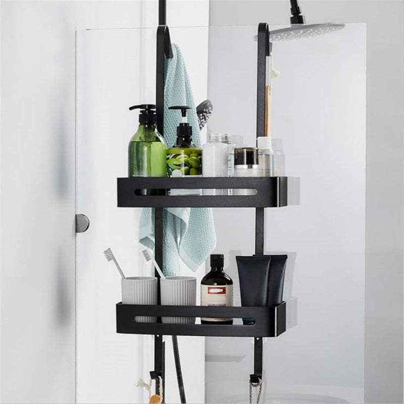 Doucherek Hangend Zwart Badkamer accessoires LOEBERS
