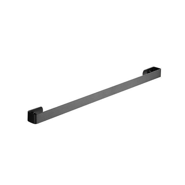 Handdoekrek Handdoekhouder Zwart Handdoekstang 50cm Badkamer