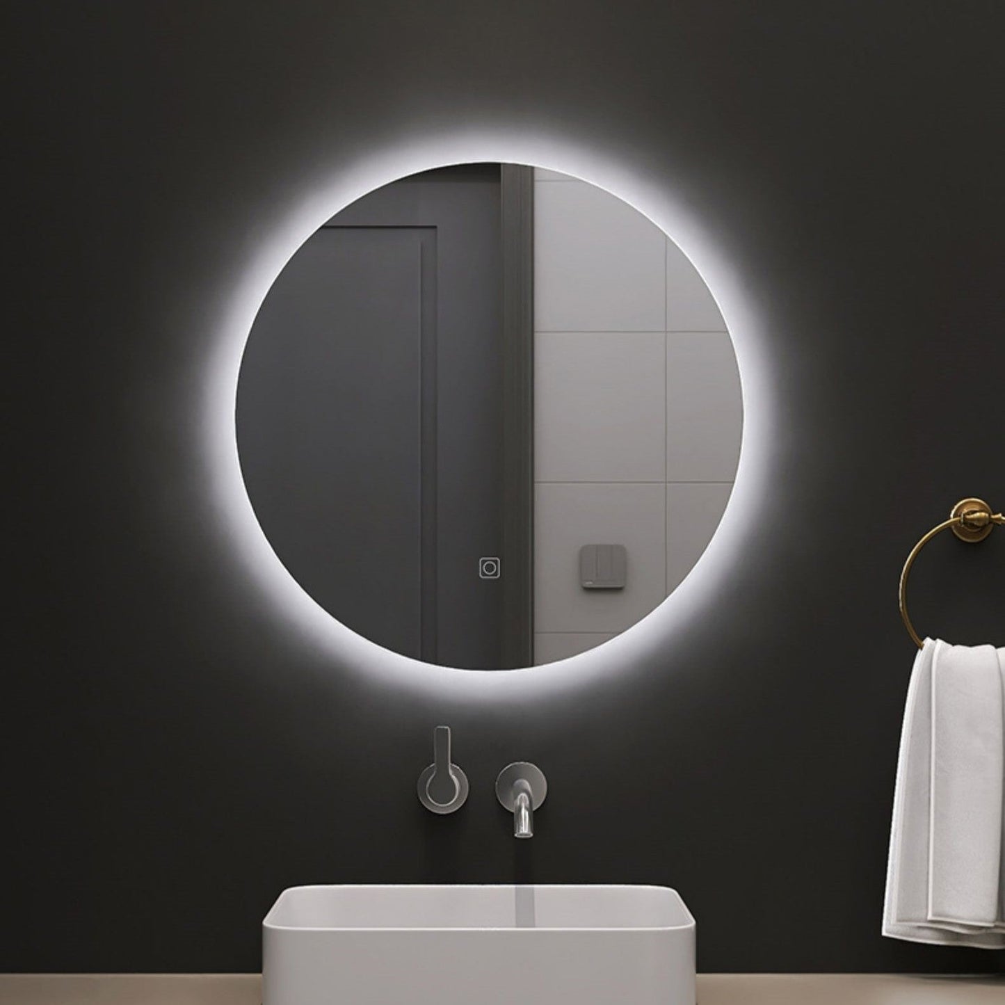 spiegel met led verlichting